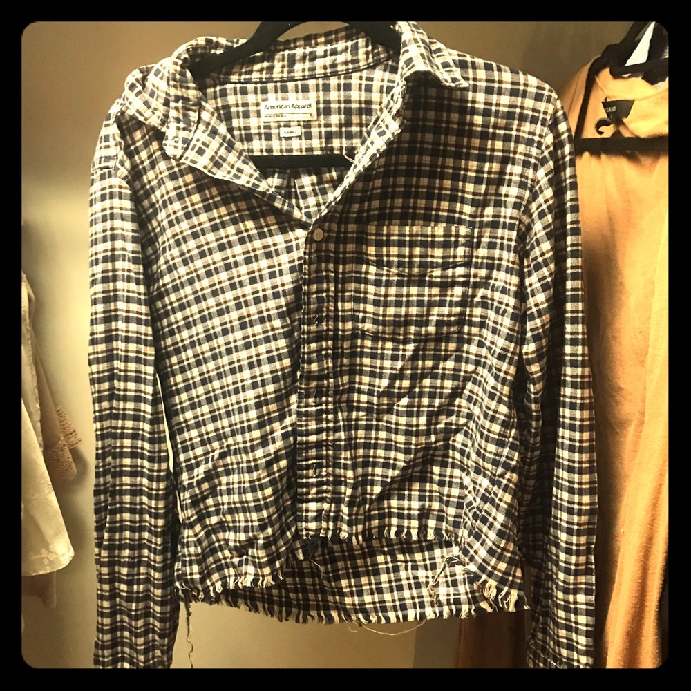 american apparel flannel